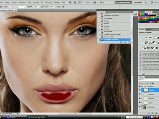 Maquillage sur photoshop CS5