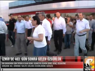 İzmir’de 463. Gün Sonra Gelen Özgürlük