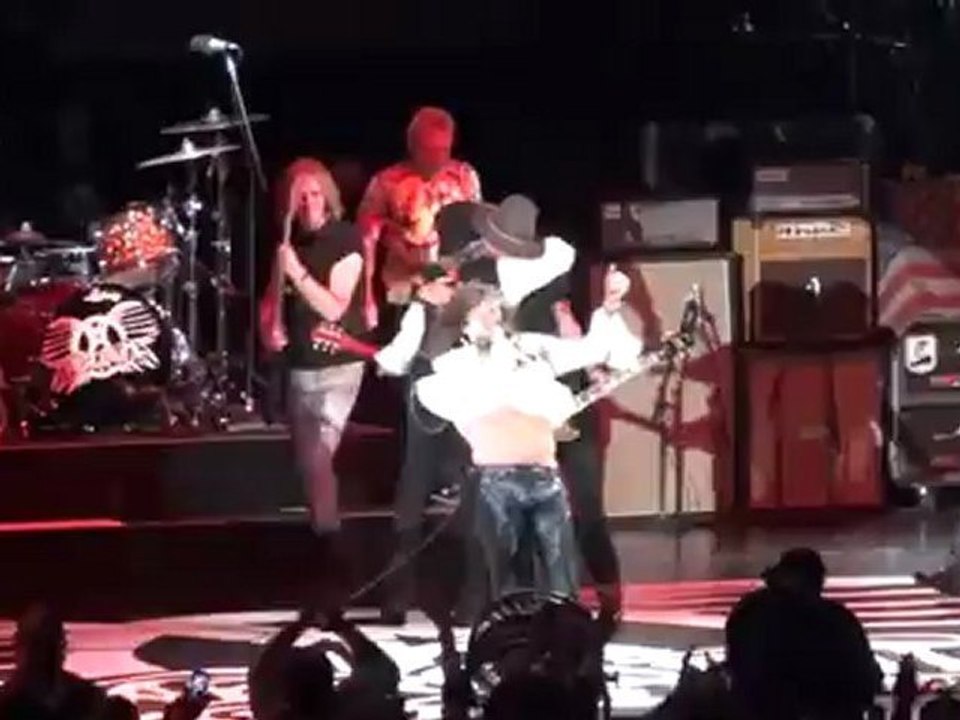 Aerosmith and Johnny Depp