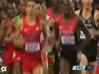 ‫توفيق مخلوفي يتوج بذهبية 1500 متر - السباق كامل - HD‬