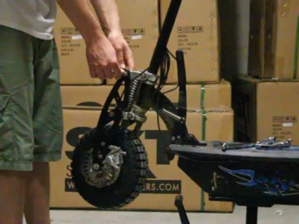 Trottinettes electriques / SXT / Tutoriel technique entretien trottinette / trottinette electrique