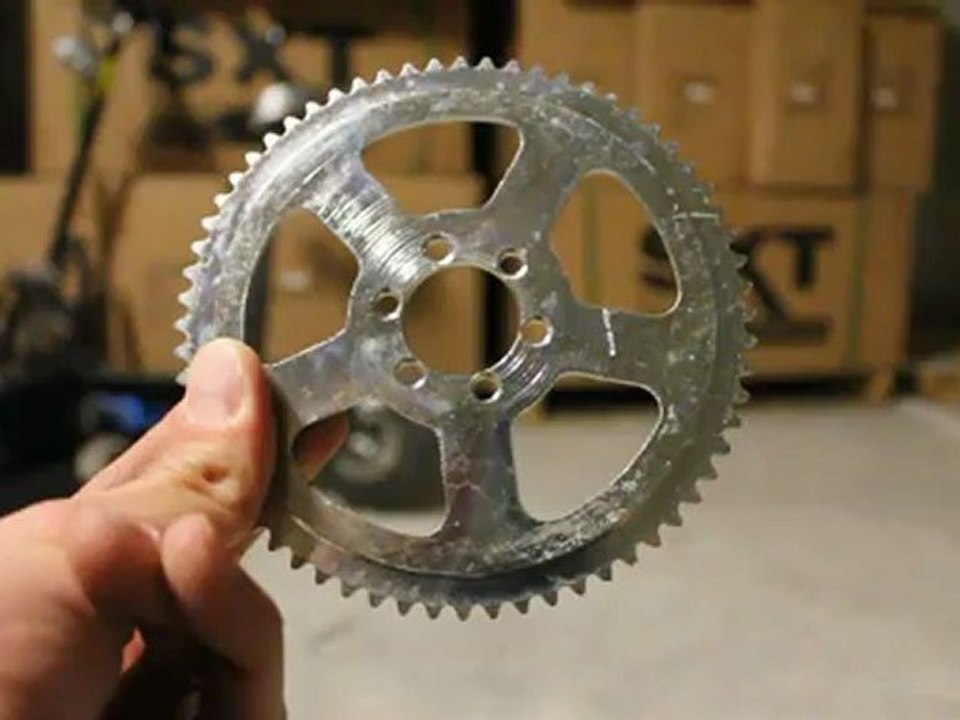 Trottinette electrique / SXT / couronne transmission version 500 watt / trotinette electrique