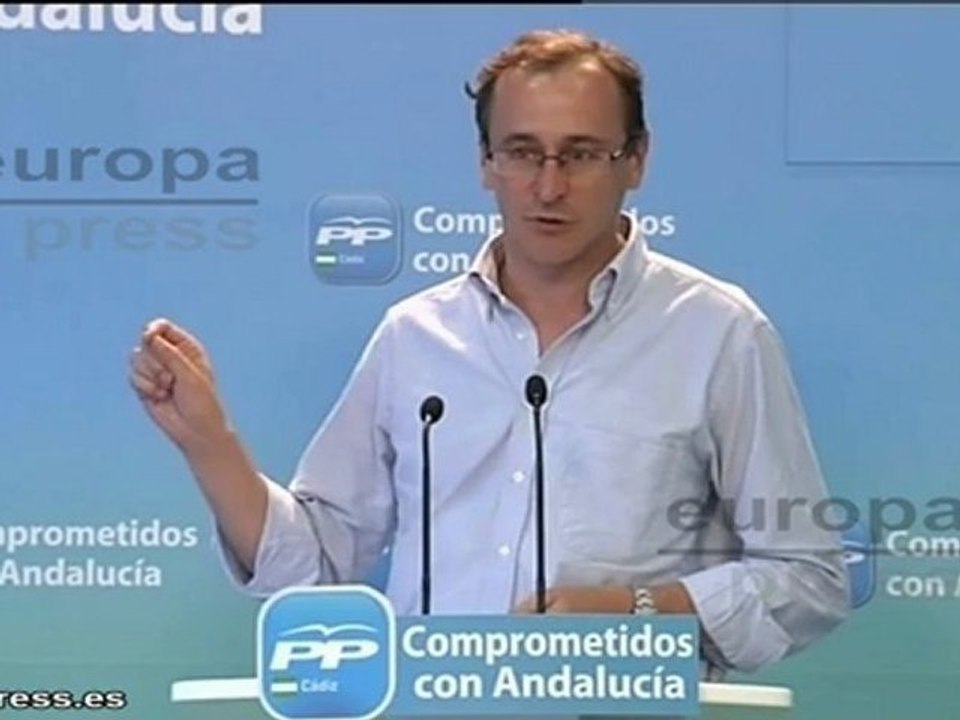 Alonso:"Rubalcaba tiene que poner orden con Griñán"