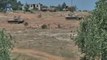 Turkey tanks patrol Syria border