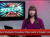 Share Multiple Files in Dropbox with a Single Link - Tekzilla Daily Tip