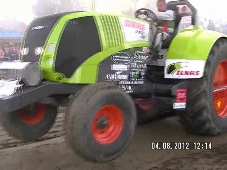 Trekkertrek 2012 Claas Axion 810