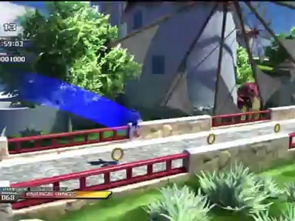 Sonic Unleashed - Apotos : Windmill Isle Acte 2-2 (Jour)