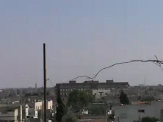 Syria فري برس  حمص القصف على حي ديربعلبة 6-8-2012
