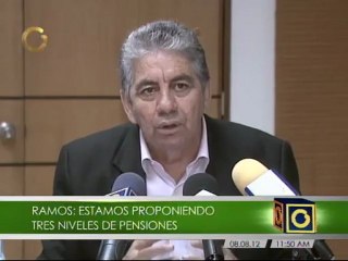 Presentan proyecto para una nueva de Ley de Pensiones