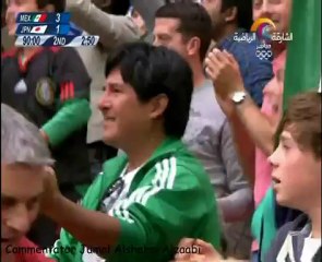 أهداف الشوط الثاني لمباراة اليابان ضد المكسيك بصوت المعلق الرائع جمال الشحصي الزعابي