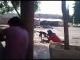 Syria فري برس حلب بستان الباشا اشتباك الجيش الحر مع كلاب الأسد 8-8-2012