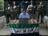 Syria فري برس  ادلب انشقاق العميد خالد القاسم رئيس فرع النجدة في ادلب 8-8-2012