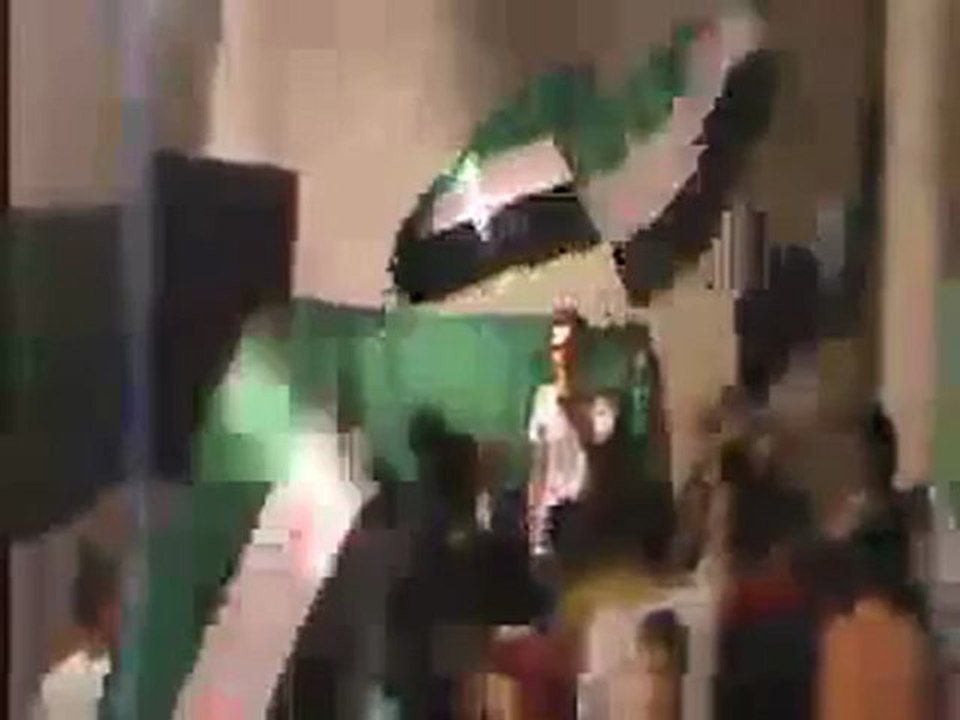 Syria فري برس حماة المحتلة مسائية حي الفيحاء _07--08--2012