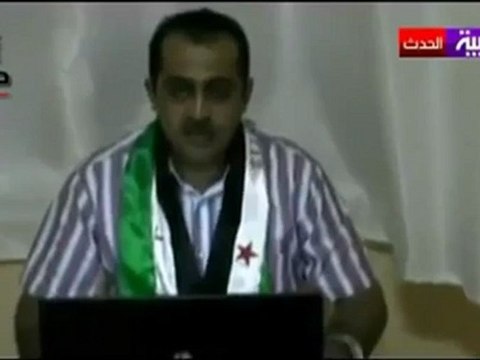 Syria فري برس حماه المحتلة حلفايا النقيب احمد محمد الدغمة مدير ناحية عامودا 8-8-2012