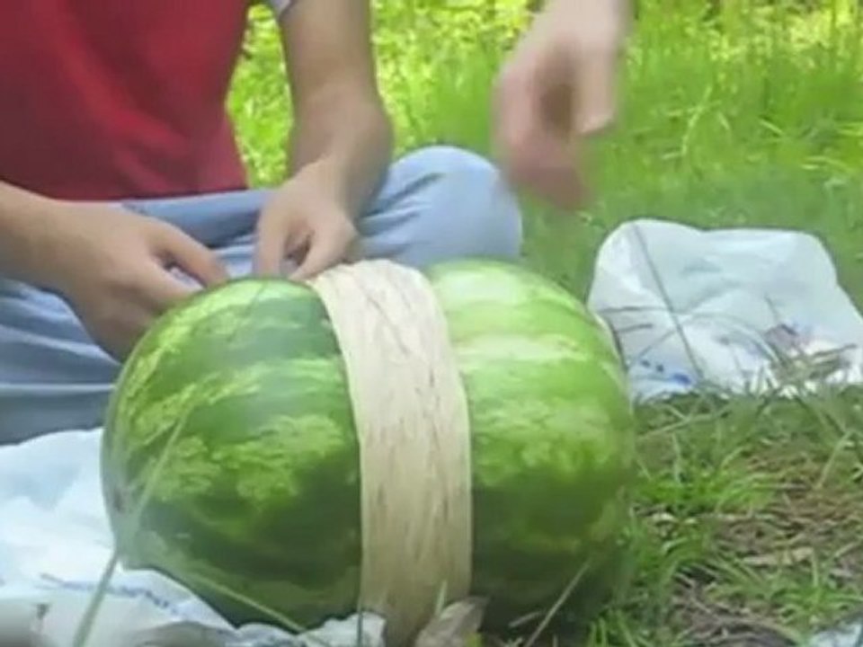 Faire exploser une pastèque2