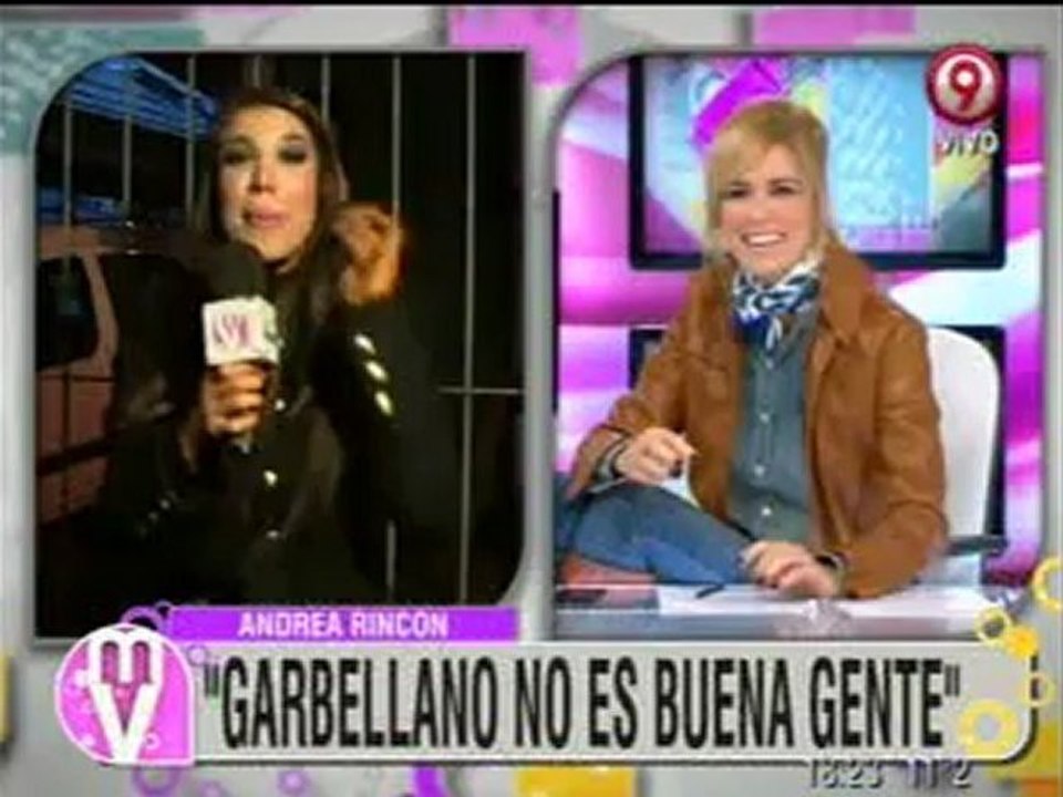 Pronto.com.ar Andrea Rincón habla del deseo de Garbellano