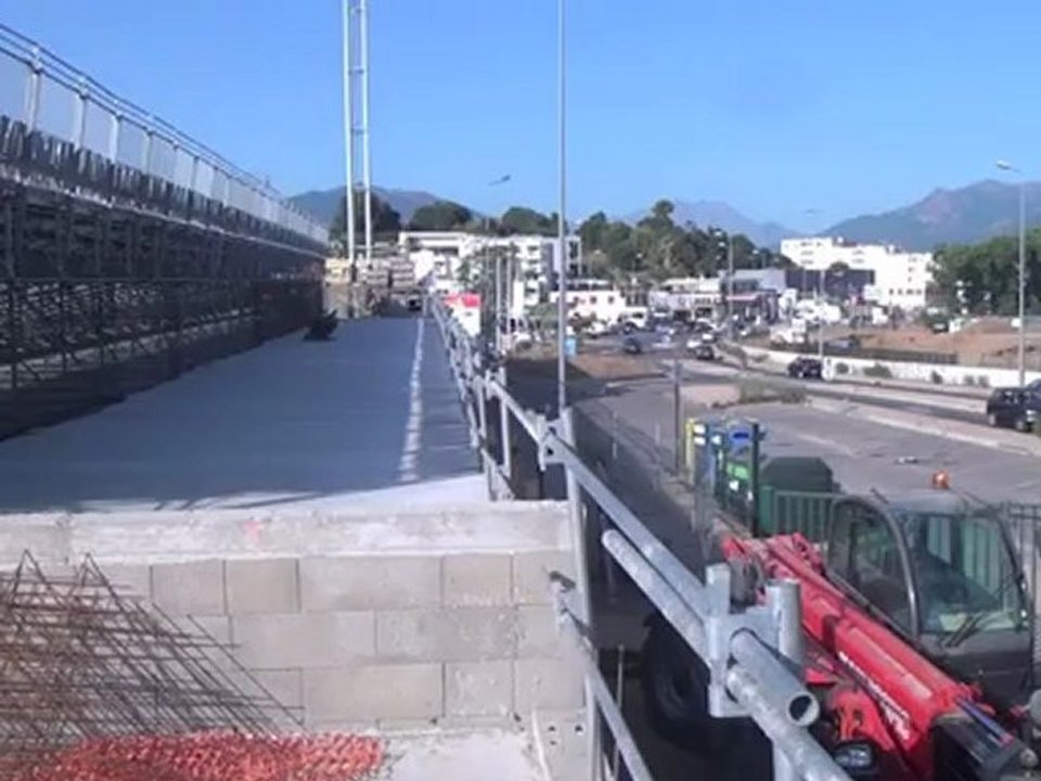 Travaux du stade Ange Casanova le 8/08/12