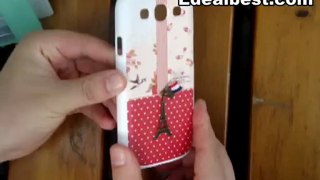 Eiffel Tower Shaped samsung Galaxy S3 i9300 with Hard Cover Case