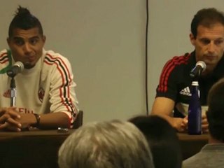 Allegri: "Con Zapata in difesa siamo a posto così"