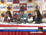 Jorge Rodríguez desmintió convocatoria que hizo el Comando Carabobo a acto de Chávez en Vargas