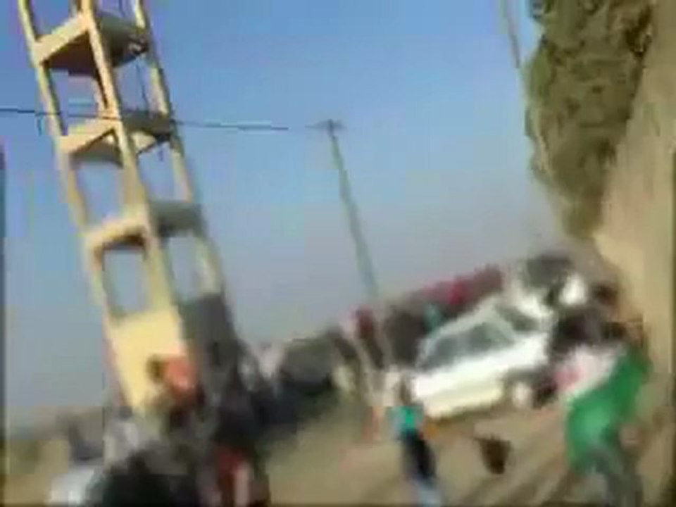 Syria فري برس  حماه المحتلة السلمية  تشييع الشهيد منصور نصرة سلمية  8-8-2012 ج1