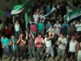 Syria فري برس حماة المحتلة مظاهرة باب قبلي   8 - 8 - 2012 ج1