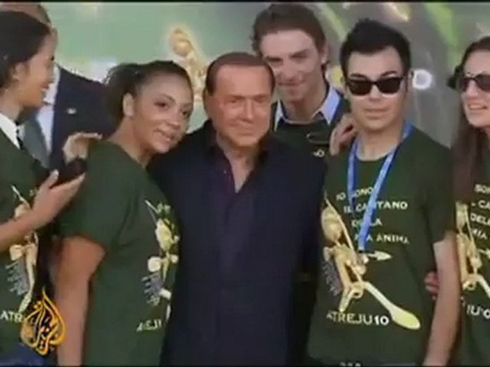 Berlusconi hints at election hopes