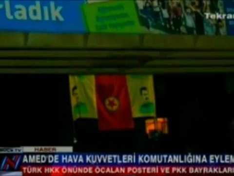 Li Amedê ciwanan êrîşê birin balafirgeha artêşa dagirker-tirka. Bijîn.20120728