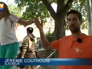 A la découverte des funambules du slack line