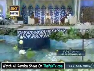 Faizan-e-Ramzan By Ary Digital - 9th August 2012 (Seher) Part 2