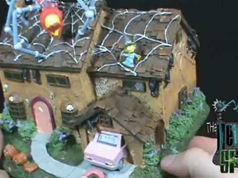 Spooky Spot - Hawthorn Simpsons Halloween Village Simpsons House