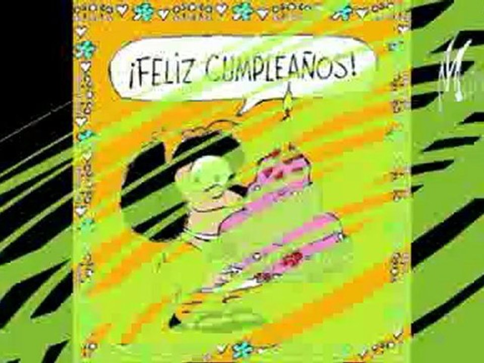 feliz cumpleaños