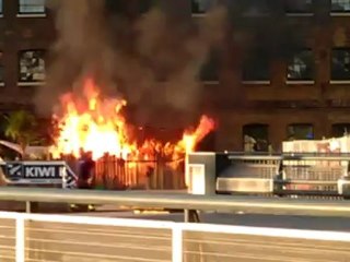 Kiwi house: Fire at New Zealand hospitality venue