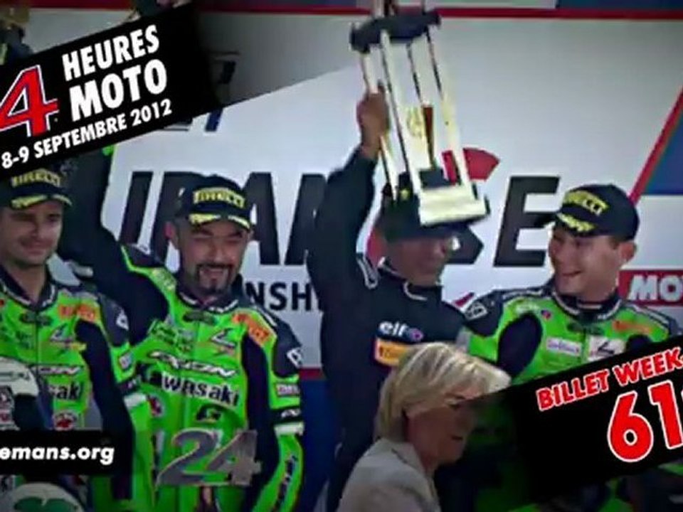 Clip promotionnel des 24 Heures Moto 2012