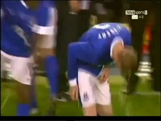 Après 12 saisons à Everton, il marque enfin son premier but