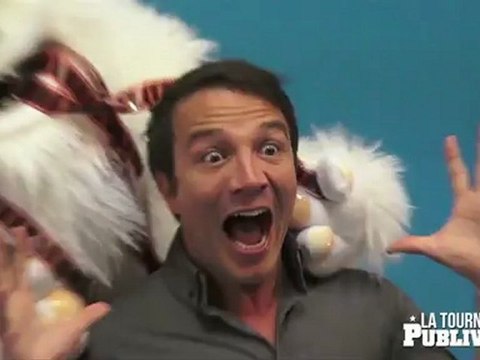 Making of de l'affiche officielle La Tournée des Publivores