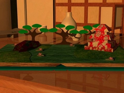 Projet d'Animation fin d'année ICAN: Japanese Temple