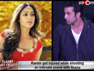 Ranbir injured himself on the sets of Barfi