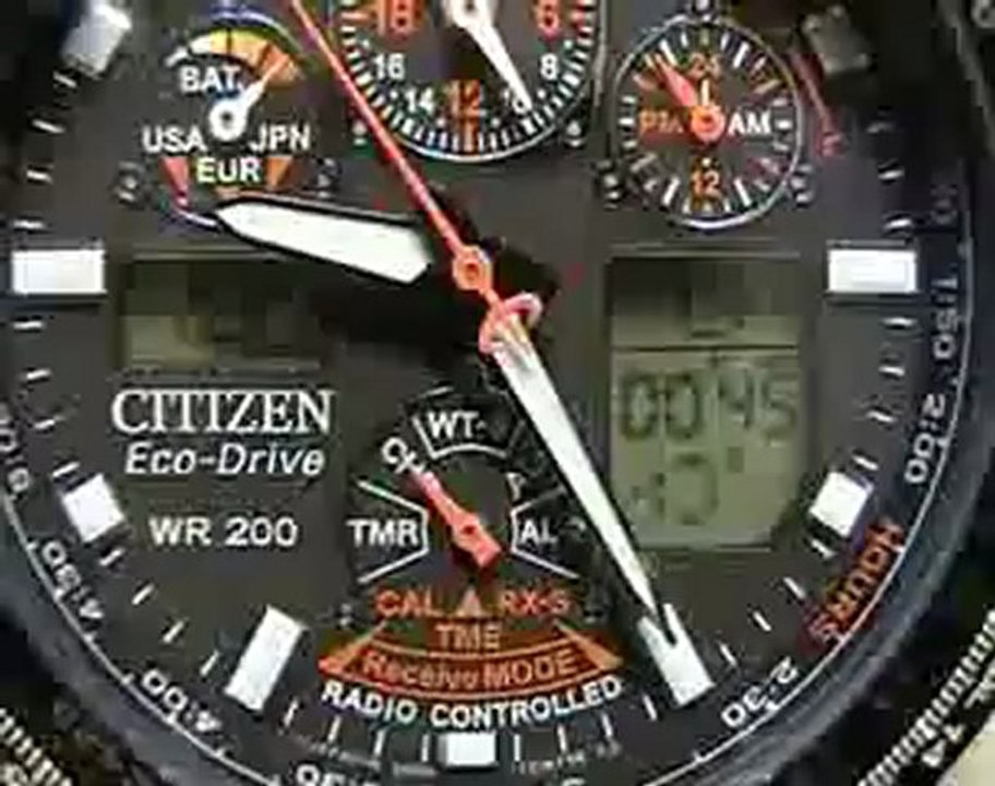 Citizen Men's JY0000-53E Eco-Drive Skyhawk A-T Watch Unboxing