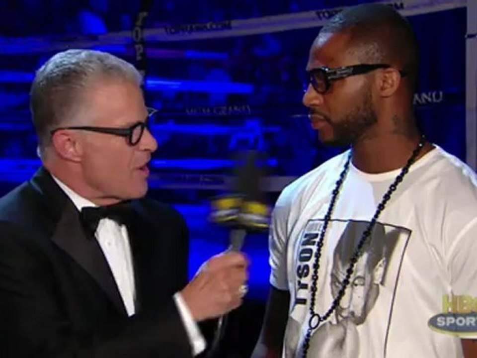 HBO Boxing: Ward vs. Dawson Interview with Jim Lampley
