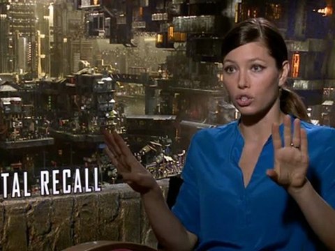Jessica Biel interpreta a Melina en Total Recall