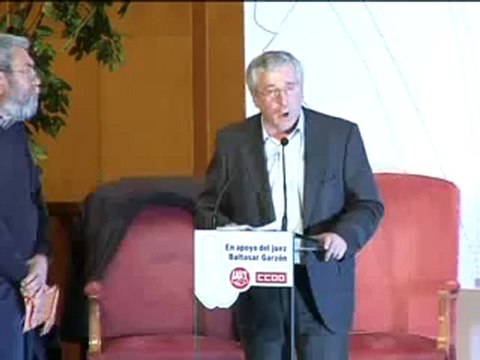 Discurso completo de Ignacio Fernández Toxo en defensa del juez Garzón