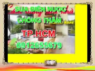 SUA CHUA DIEN NUOC O TAI QUAN 1 CALL 0906700438