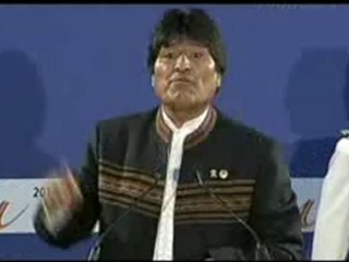 Evo Morales:  "Nunca tuve la oportunidad de estrechar la mano a Garzón"