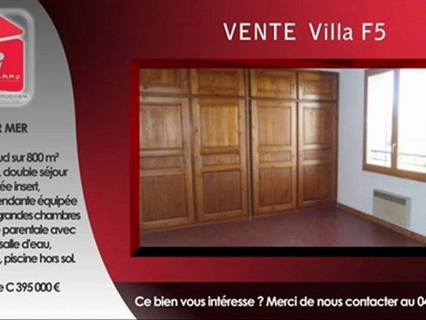 Maison sanary sur mer vente villa T5 sanary F5 a vendre sanary