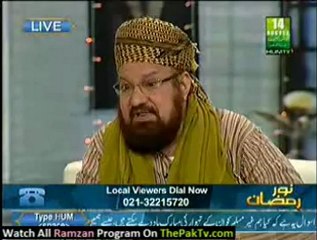 Noor e Ramzan Hum Ke Saath By Hum TV - 10th August 2012 (Aftar) - Part 3
