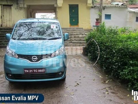 2012 Nissan Evalia MPV Test Drive in India