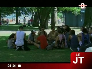 Des jeunes européens à la découverte de la France (Annecy)