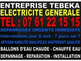 ELECTRICIEN - 0761221515 - PARIS 75015 DEPANNAGES EN URGENCE