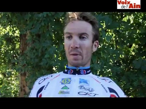 Cyclisme - Pierre-Luc Périchon réagit après la 3ème étape du Tour de l'Ain